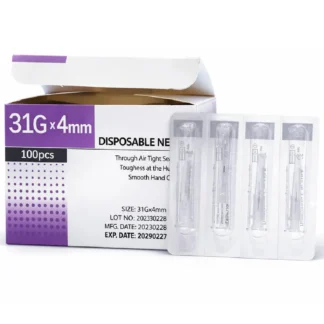 Disposable 31G Mesotherapy Needles – 100 Box
